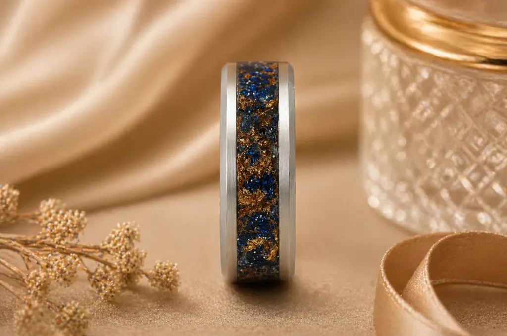 Cosmic Bling and Gold 8MM Size 10