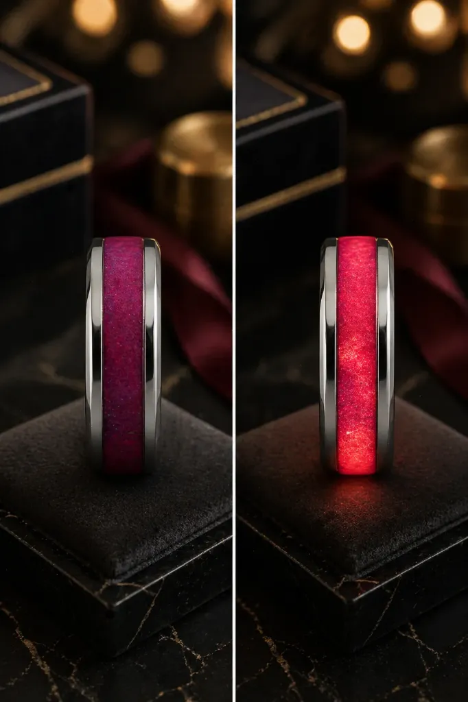 Cosmic Bubblegum w/ Pink Glo 8mm Size 12