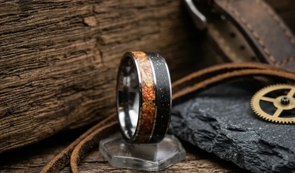 Cosmic Espresso/ Gold-Copper 8mm Size 12