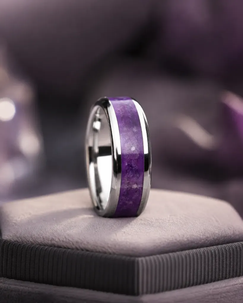 Amethyst 8mm Size 7