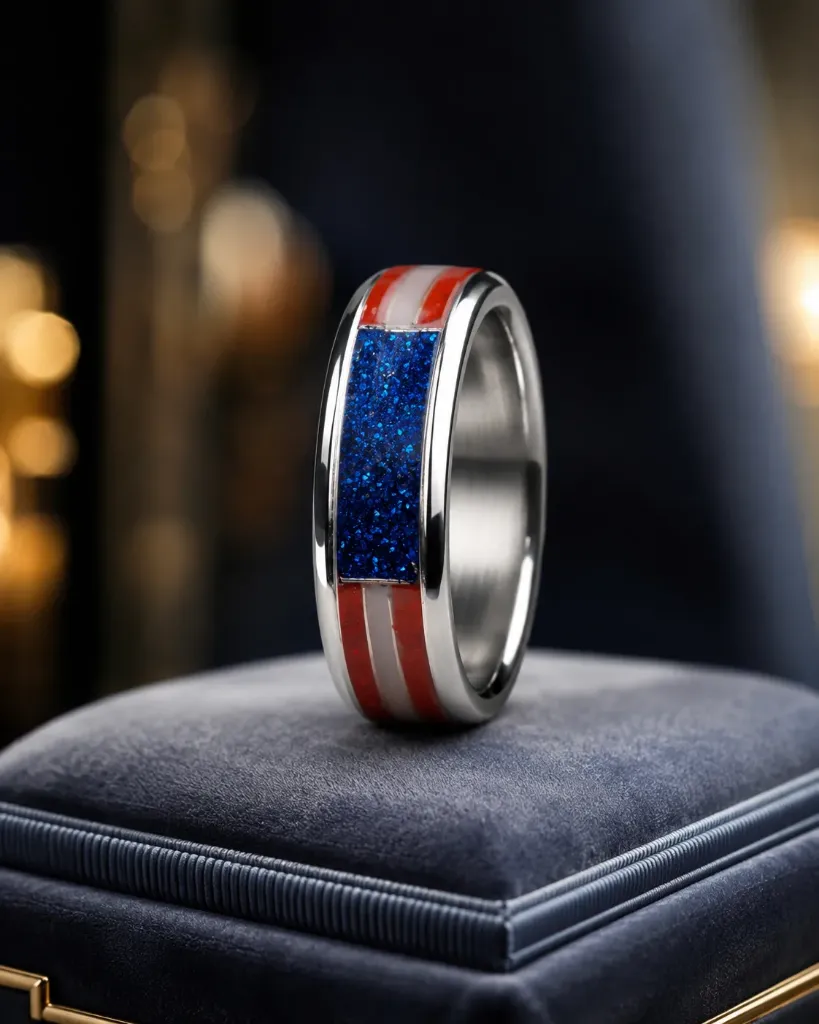 Stars & Stripes 8mm Size 12