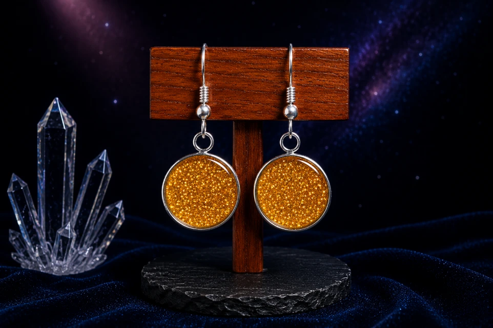 Gold 13mm Round